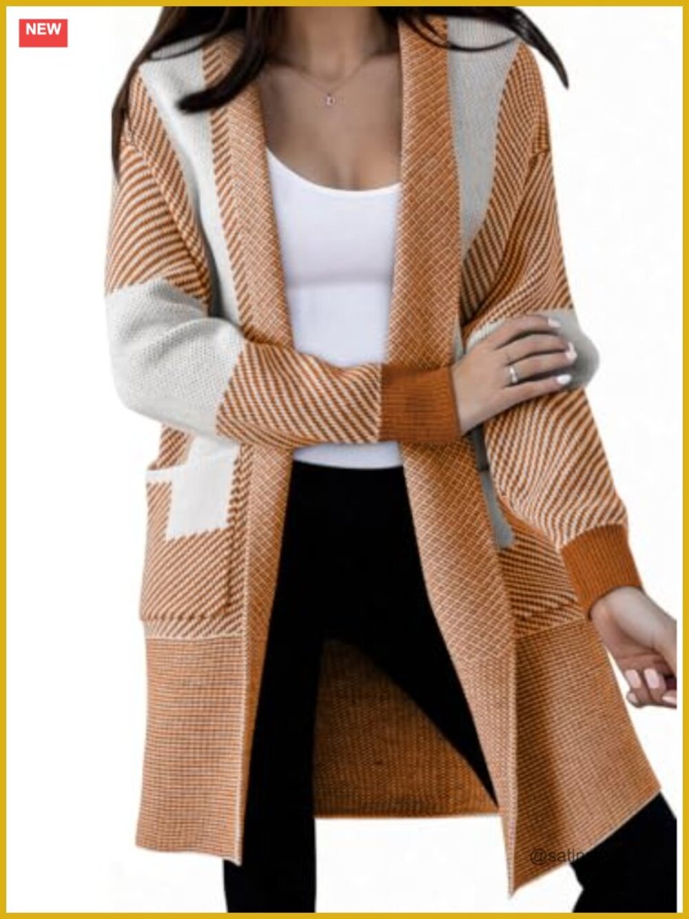 Oversized Long Cardigan Sweater Open Front Loose Fit Fall Winter Work Casual